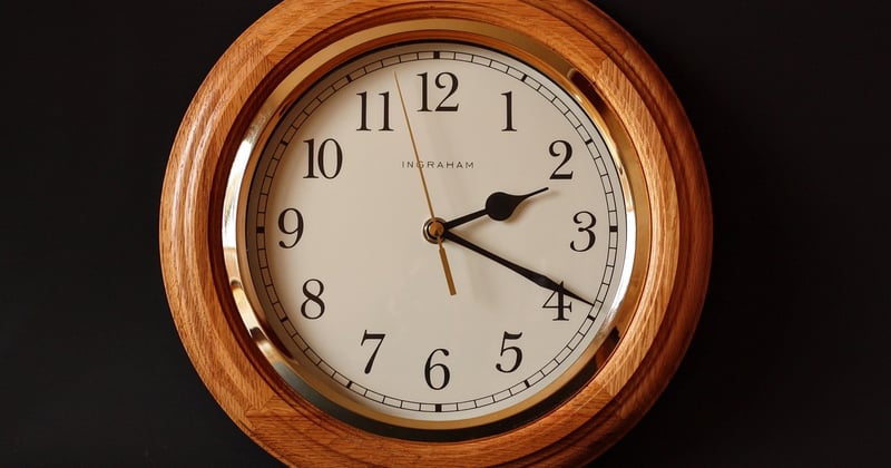 Retrouvez le charme des années 50 avec une horloge murale vintage